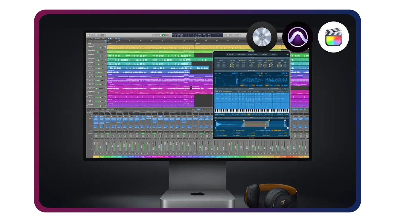 Seamless DAW & NLE Integration