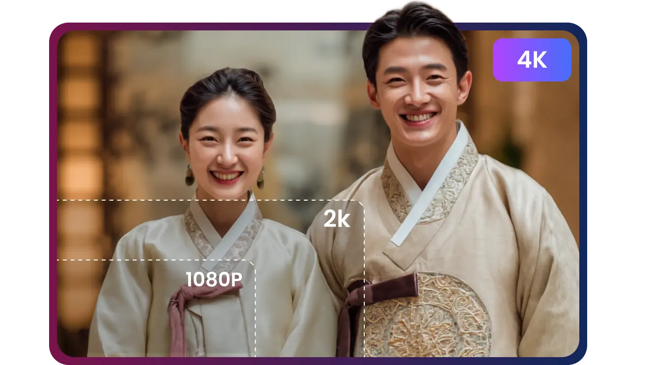완벽 보존: 진정한 4K 품질.