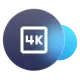 Icon: 4K & 1080P HD Quality