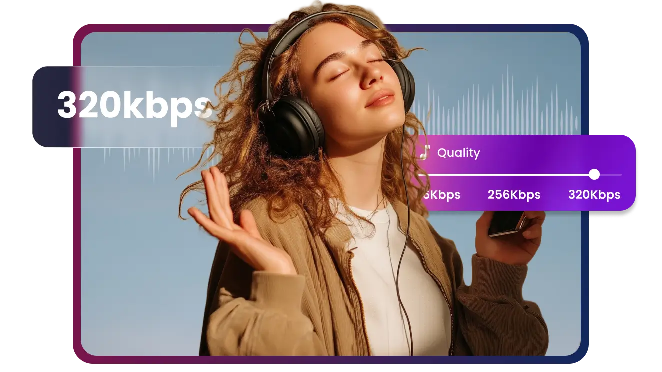 무손실 품질 320kbps 음악 다운로드