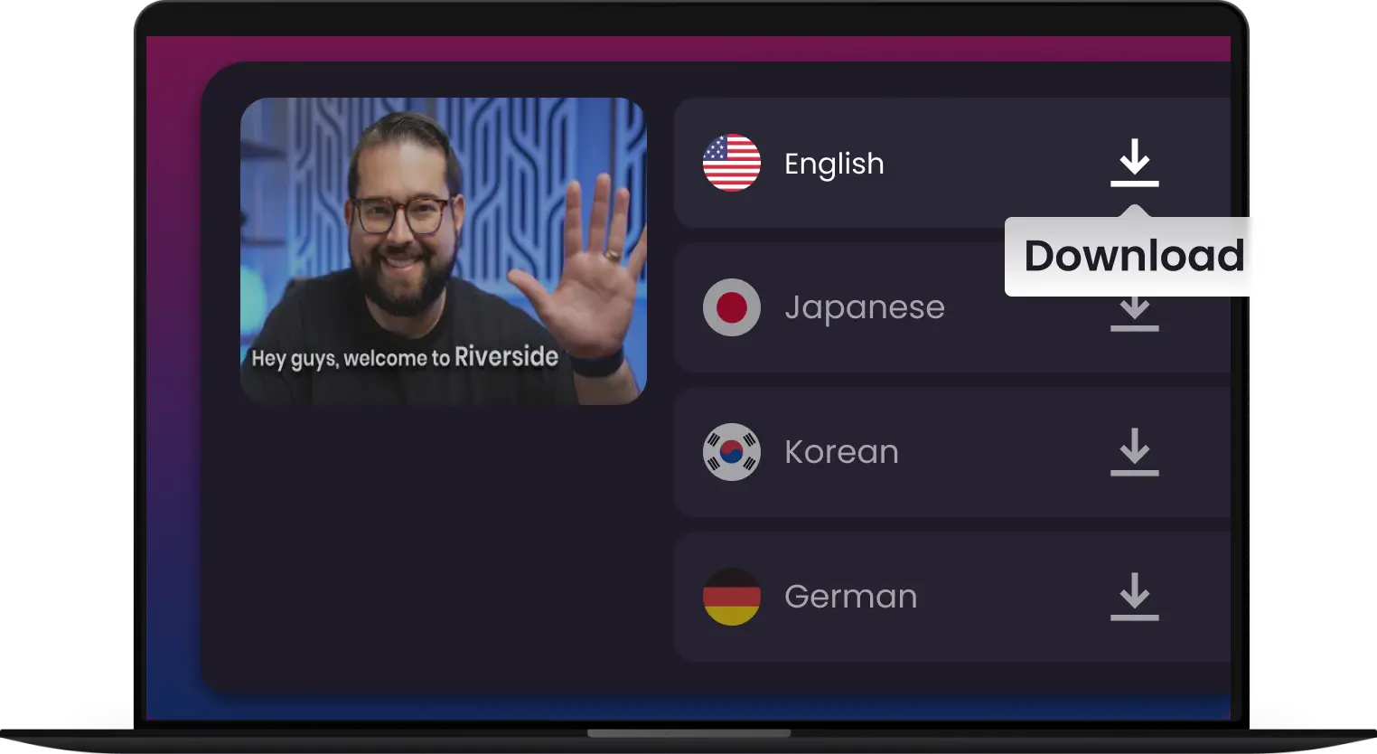 转录并保存